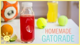 EAT  Homemade Gatorade [upl. by Dajma272]