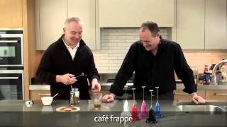 How to make a frappé coffee using an aerolatte milk frother [upl. by Laszlo]