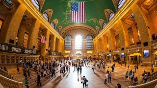 Walking Tour of Grand Central Terminal — New York City 【4K】🇺🇸 [upl. by Masha]