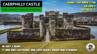 Caerphilly Castle  The Largest in Wales 2nd in Britain [upl. by Natka]