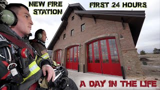 First 24 Hours in a New Fire Station  A Day in the Life [upl. by Azer]