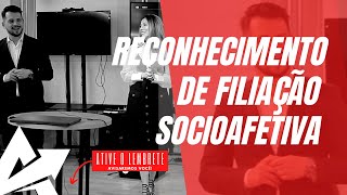 DIREITO DE FAMÍLIA Reconhecimento de filiação socioafetiva [upl. by Tila]