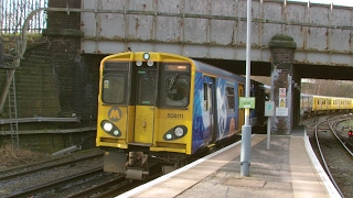 Half an Hour at 216  Birkenhead North Station 1022017  Class 507 508 terminus [upl. by Martina]