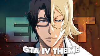 Aizen x Urahara  GTA IV Theme Edit [upl. by Reiner]